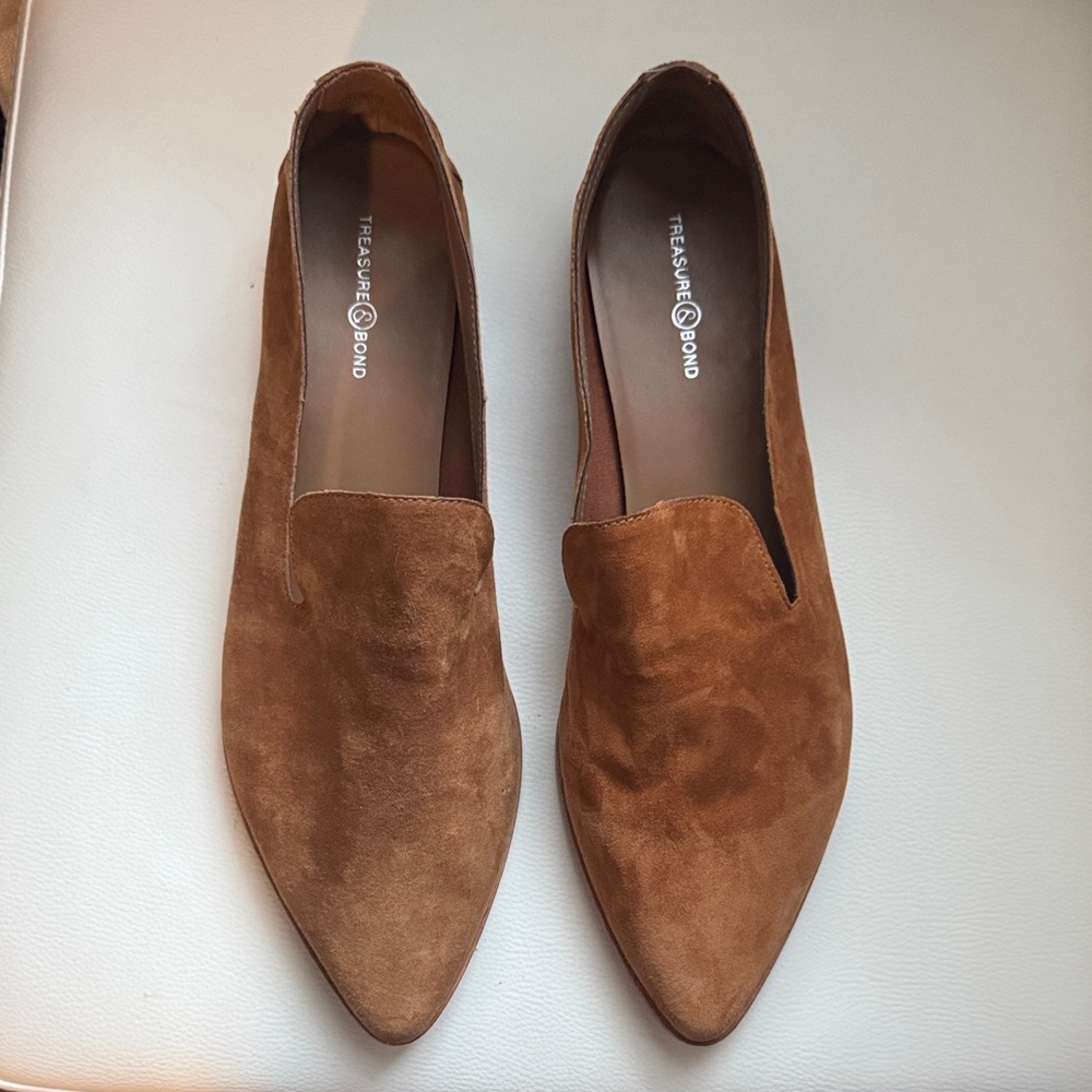 Treasure & Bond Women's Suede Kena Loafers